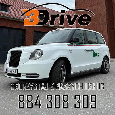 BDrive | Rekomendowany partner | BOLT | FREENOW | UBER | TAXI |